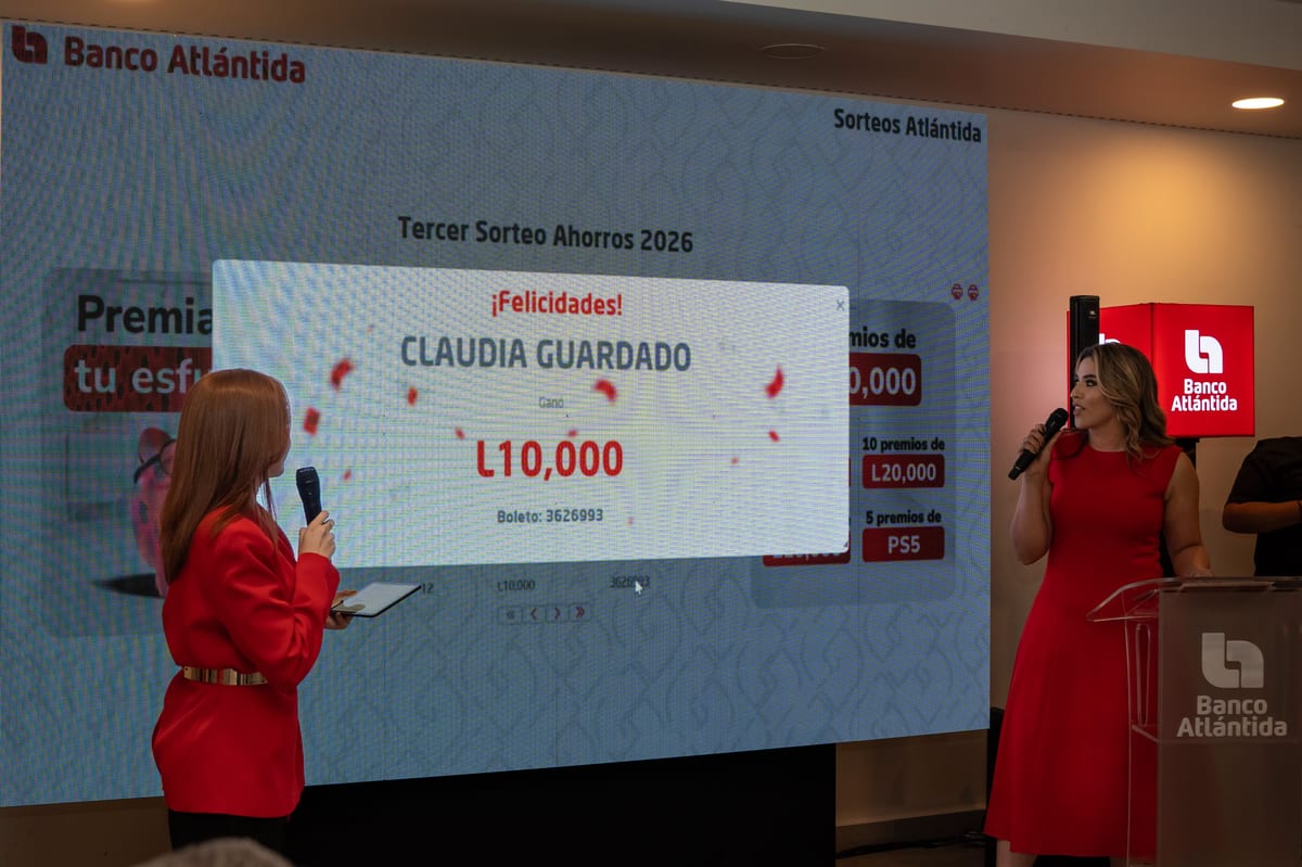 Ejecutivos Banco Atlántida Sorteo