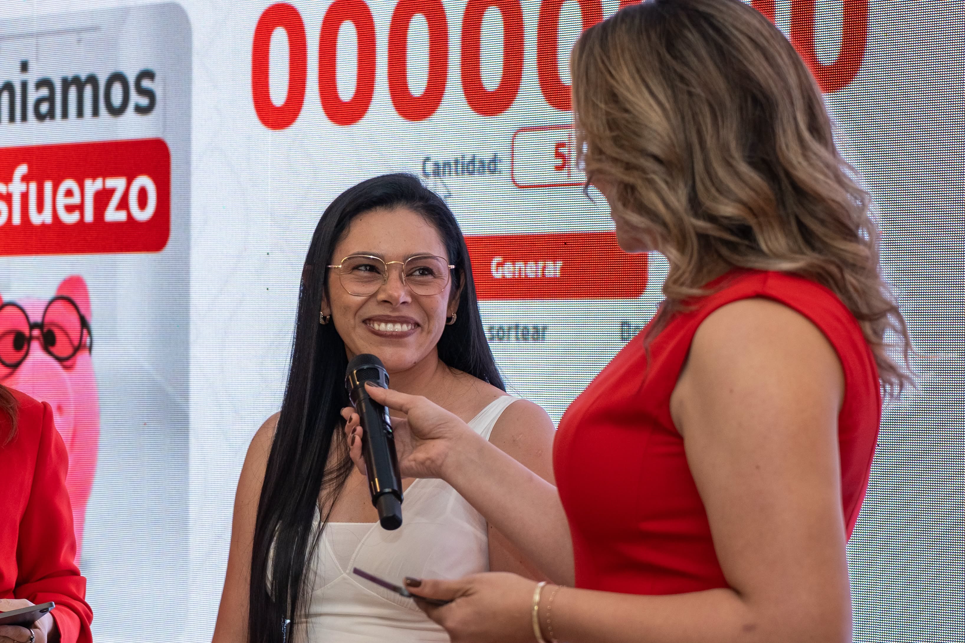 Ganadora del Sorteo Atlántida